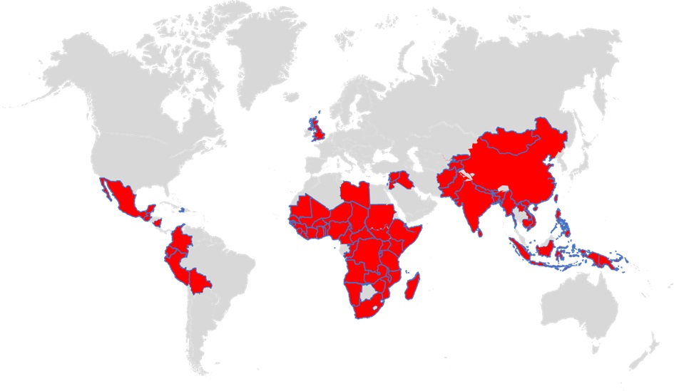 Figure 2 CRSC Member Activity Countries CRSC pic 3